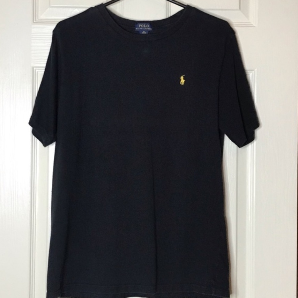 Boy's Black Polo T-Shirt